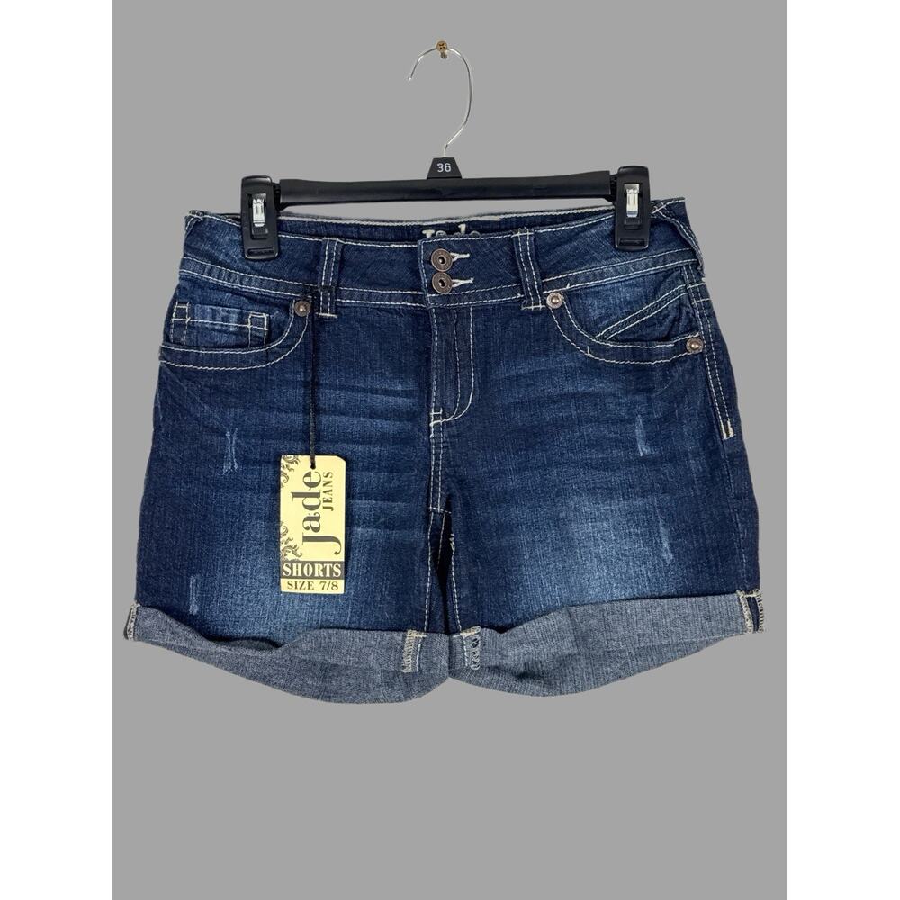 Jade Blue Jean Shorts Size 7/8 Curvy